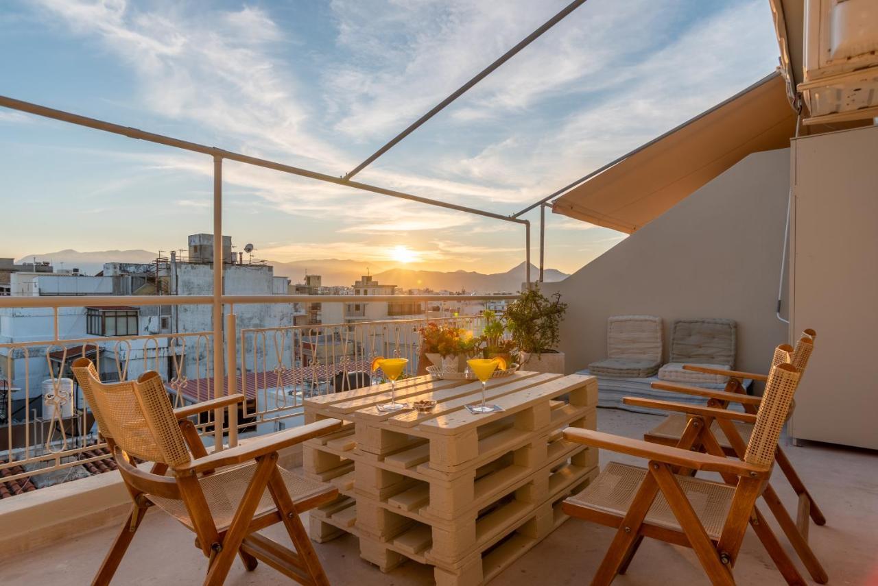Saint Minas Loft Apartment Heraklion  Bagian luar foto